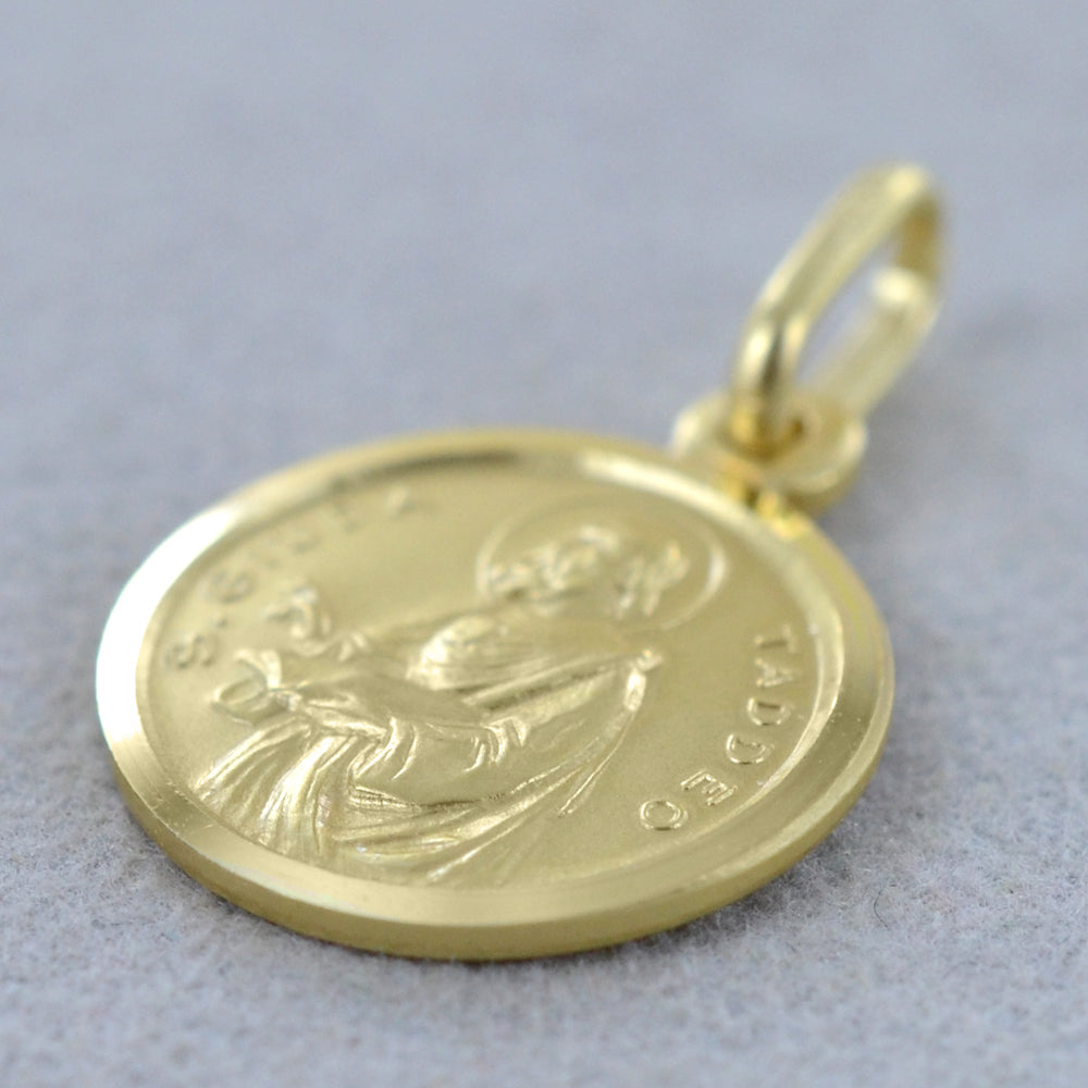 Medaglia San Giuda Taddeo in oro giallo