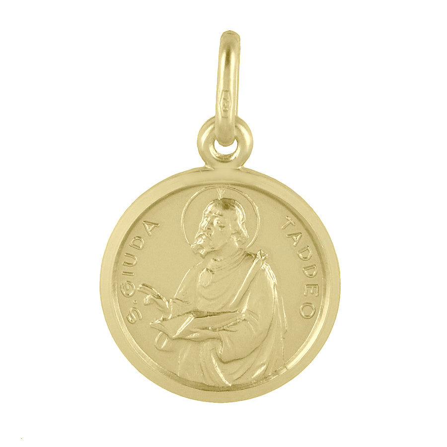 Medaglia San Giuda Taddeo in oro giallo