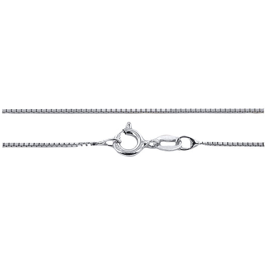 Men's silver chain 50 cm