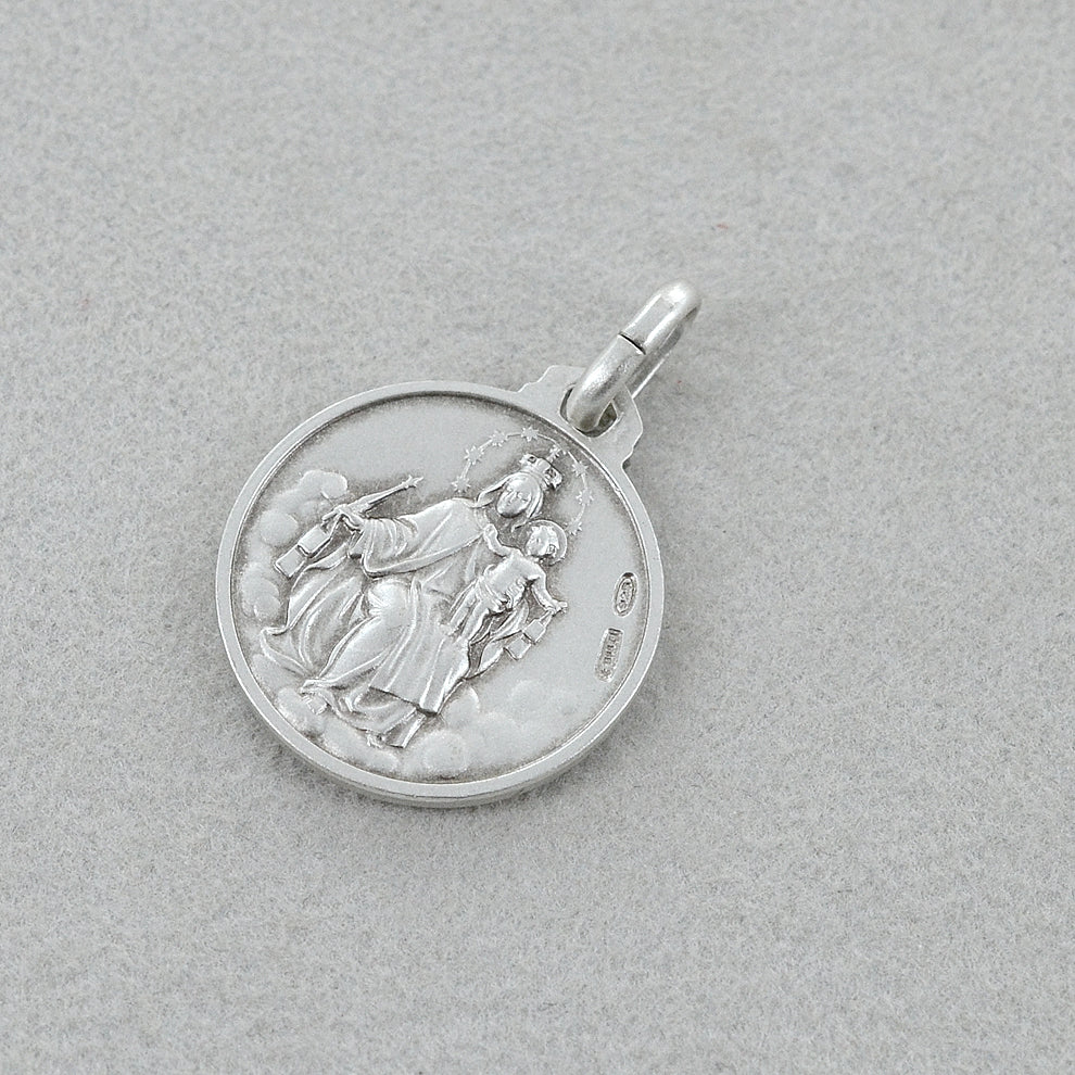 Medaglia del Sacro Cuore scapolare Madonna del Carmelo