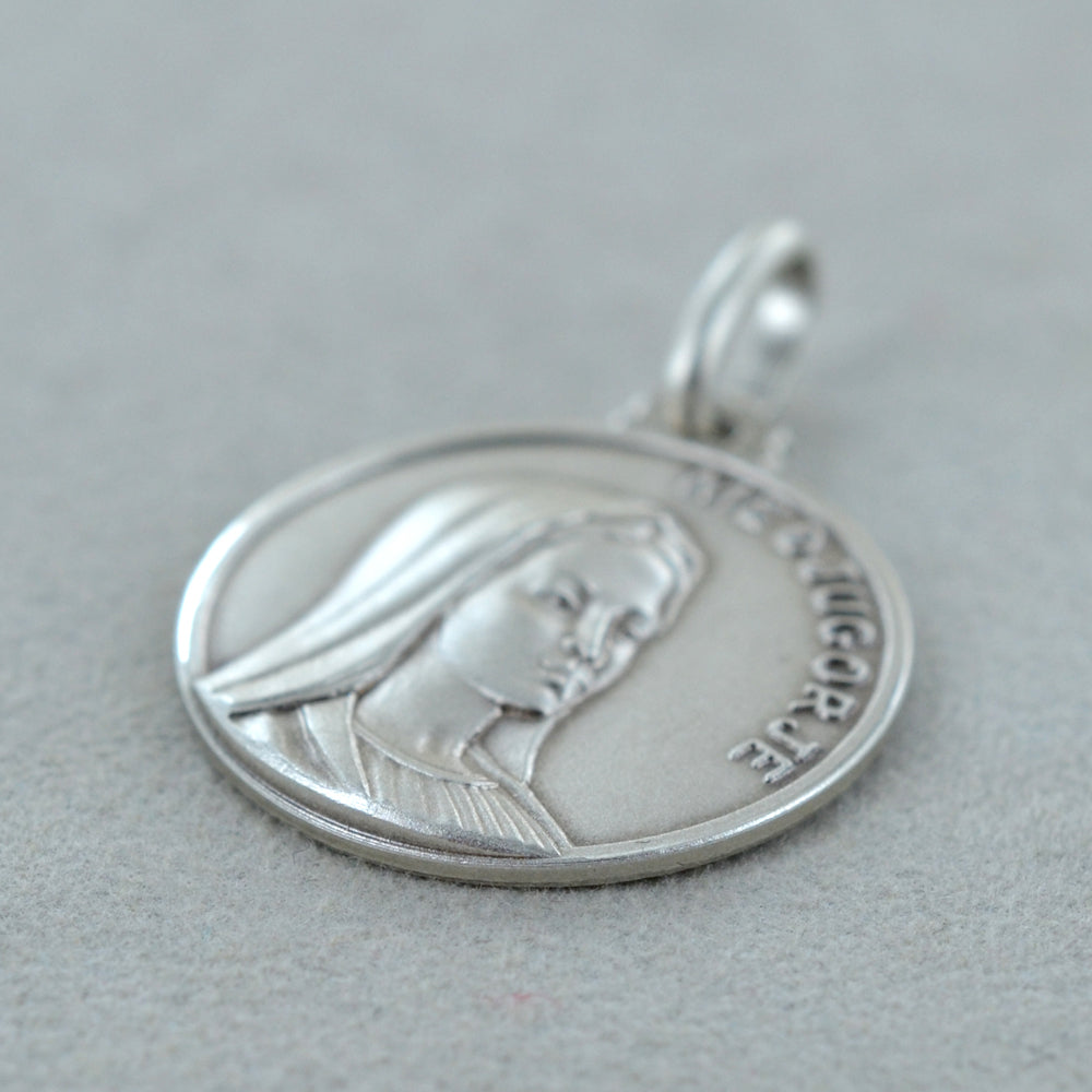 Medaglia Madonna di Medjugorje in argento