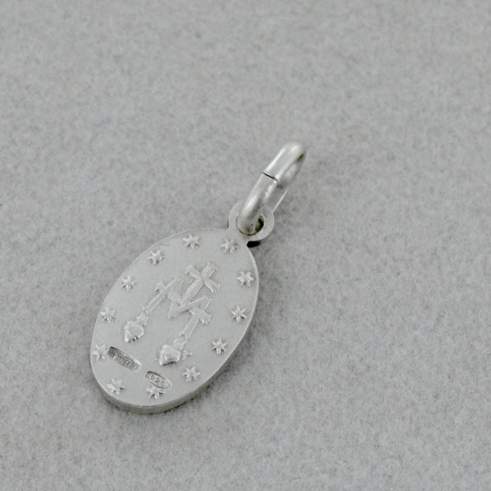 Medaglia Madonna Miracolosa in argento