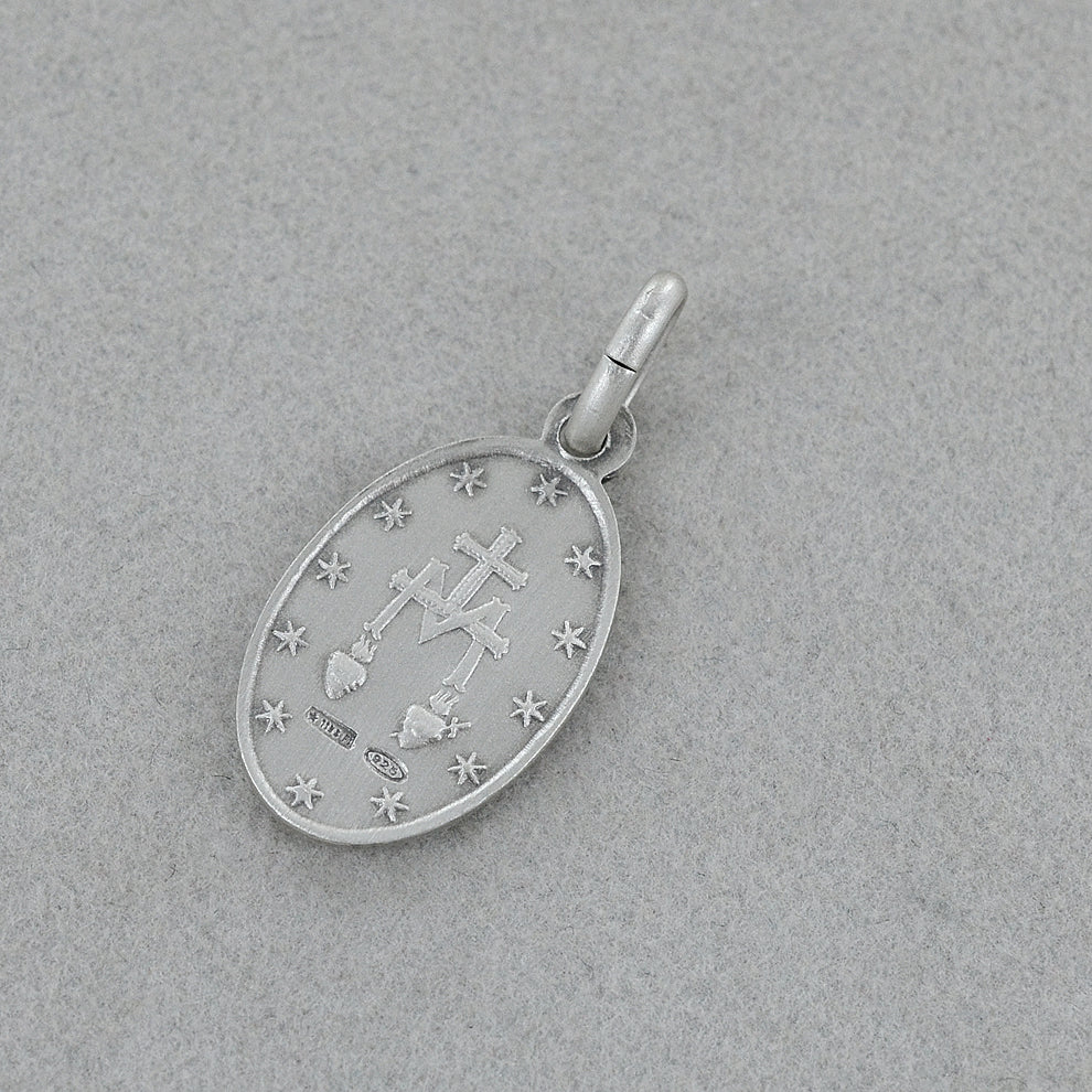 Medaglia Madonna Miracolosa in argento