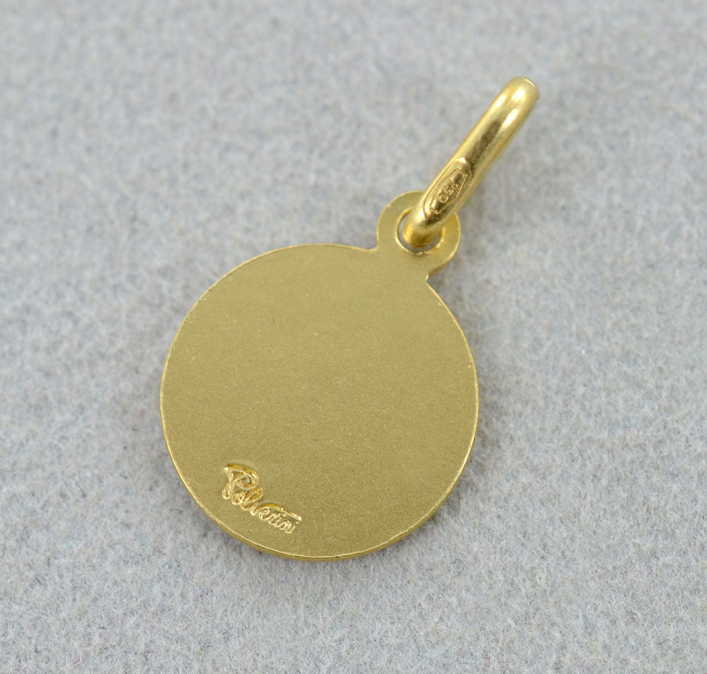 Medaglia San Cristoforo in oro giallo