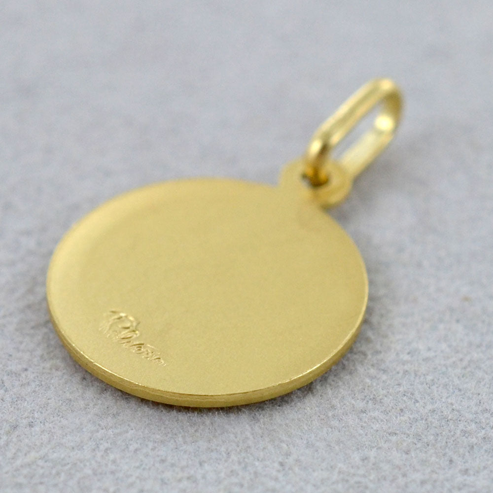 Medaglia San Cristoforo in oro giallo