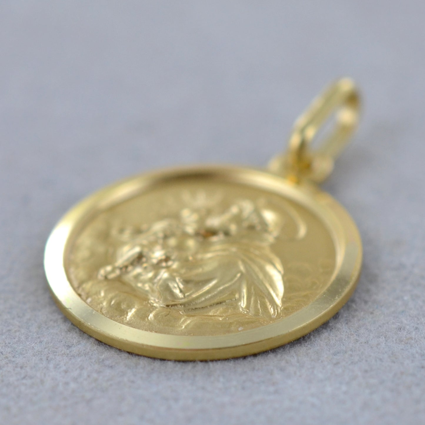 Medaglia Sant' Antonio in oro giallo