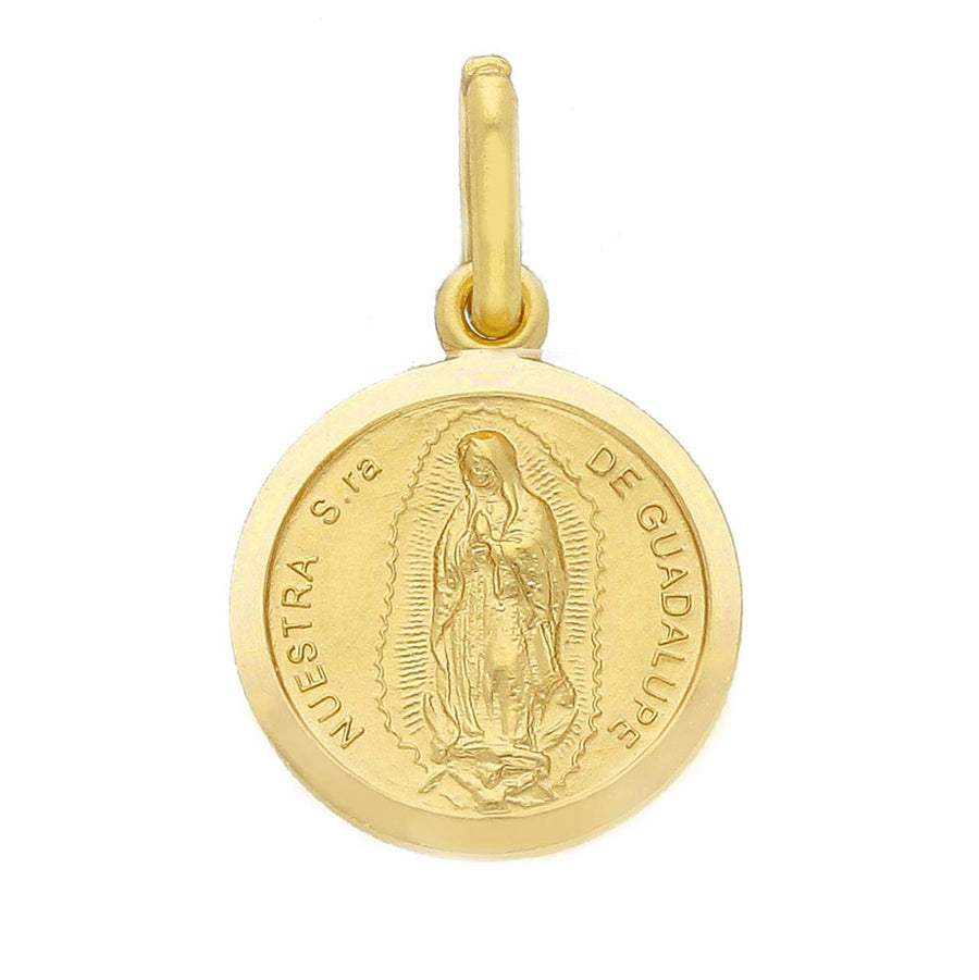 Medaglia Madonna di Guadalupe in oro giallo