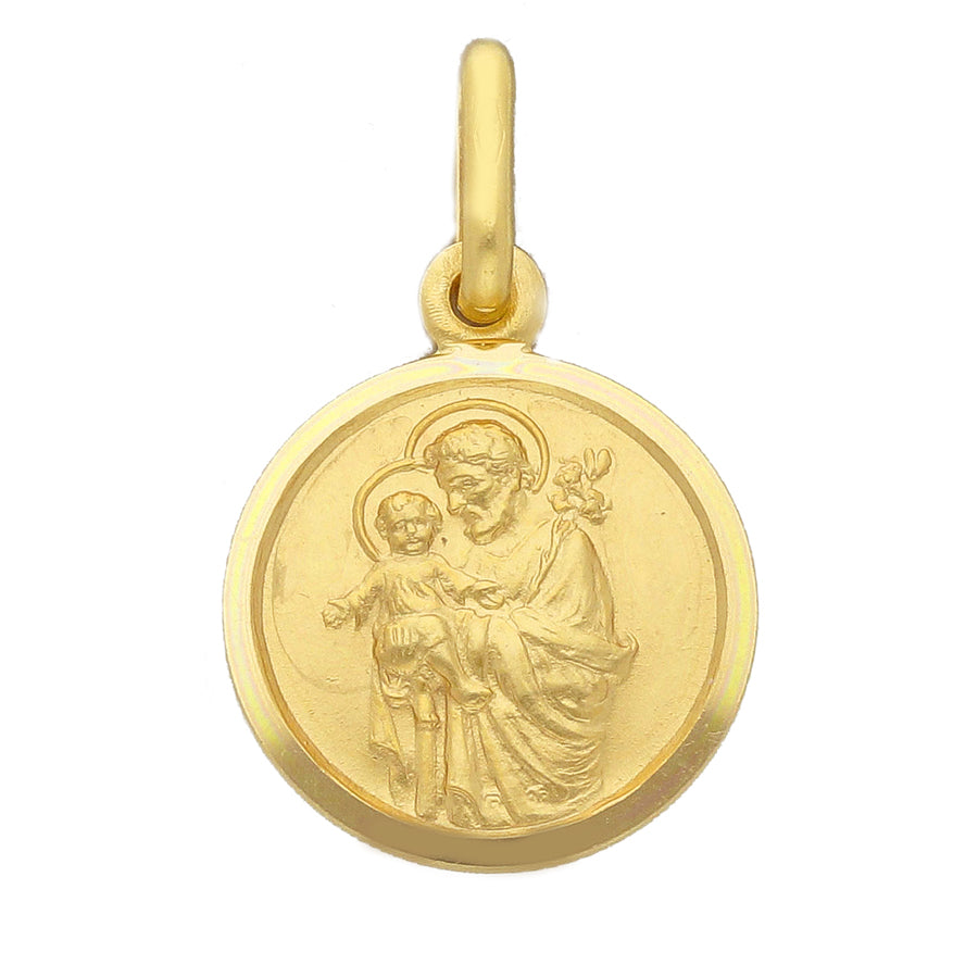 Medaglia San Giuseppe in oro giallo