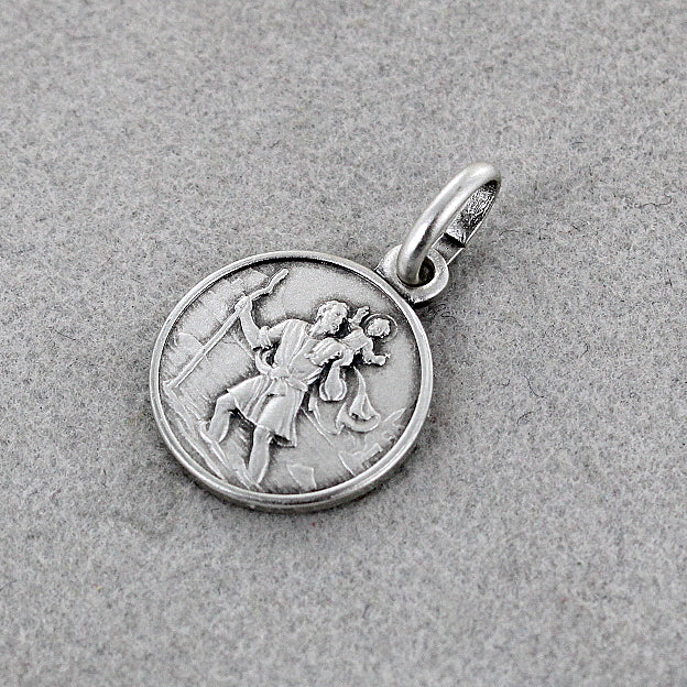 Medaglia di San Cristoforo in argento