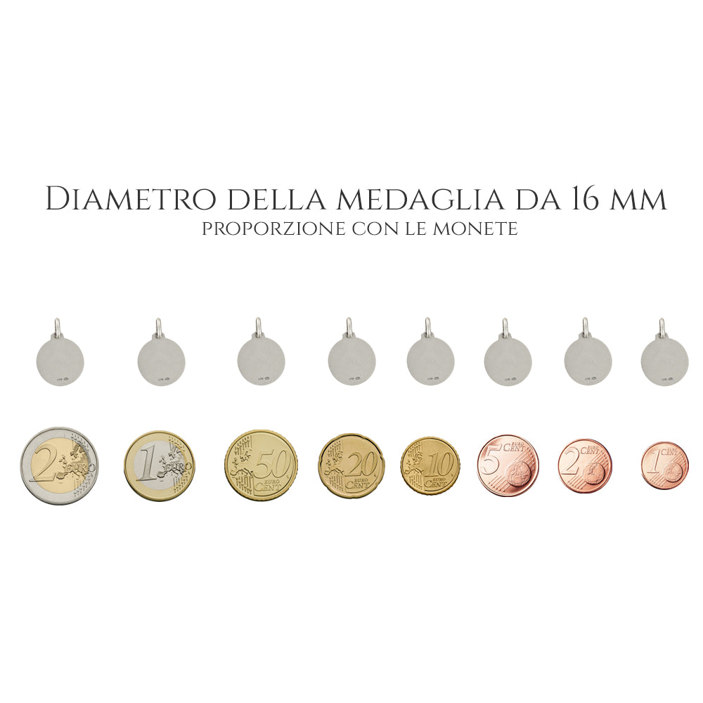 Medaglia di San Cristoforo in argento