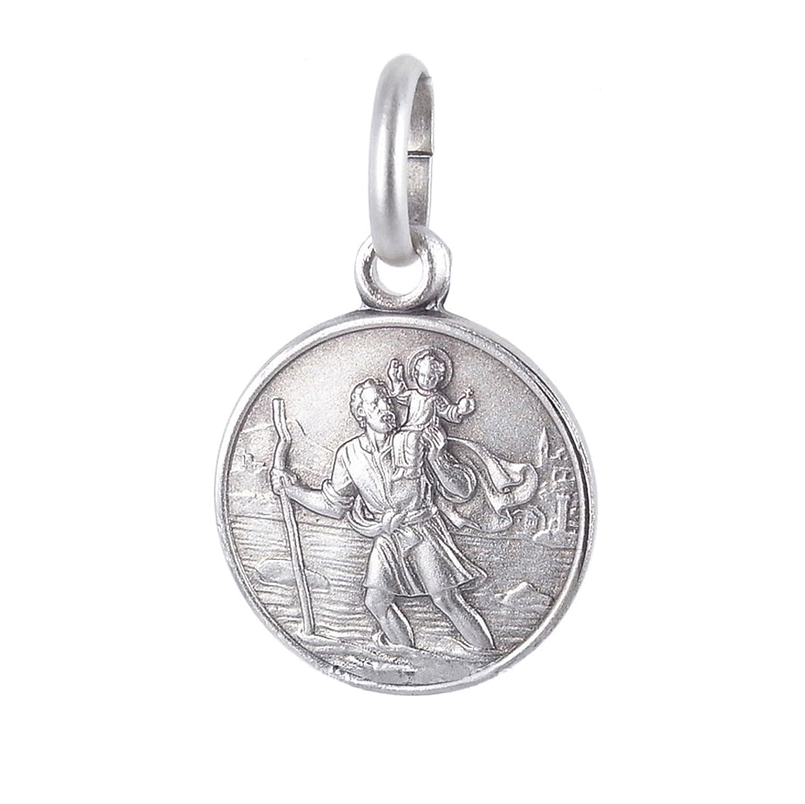 Medaglia di San Cristoforo in argento