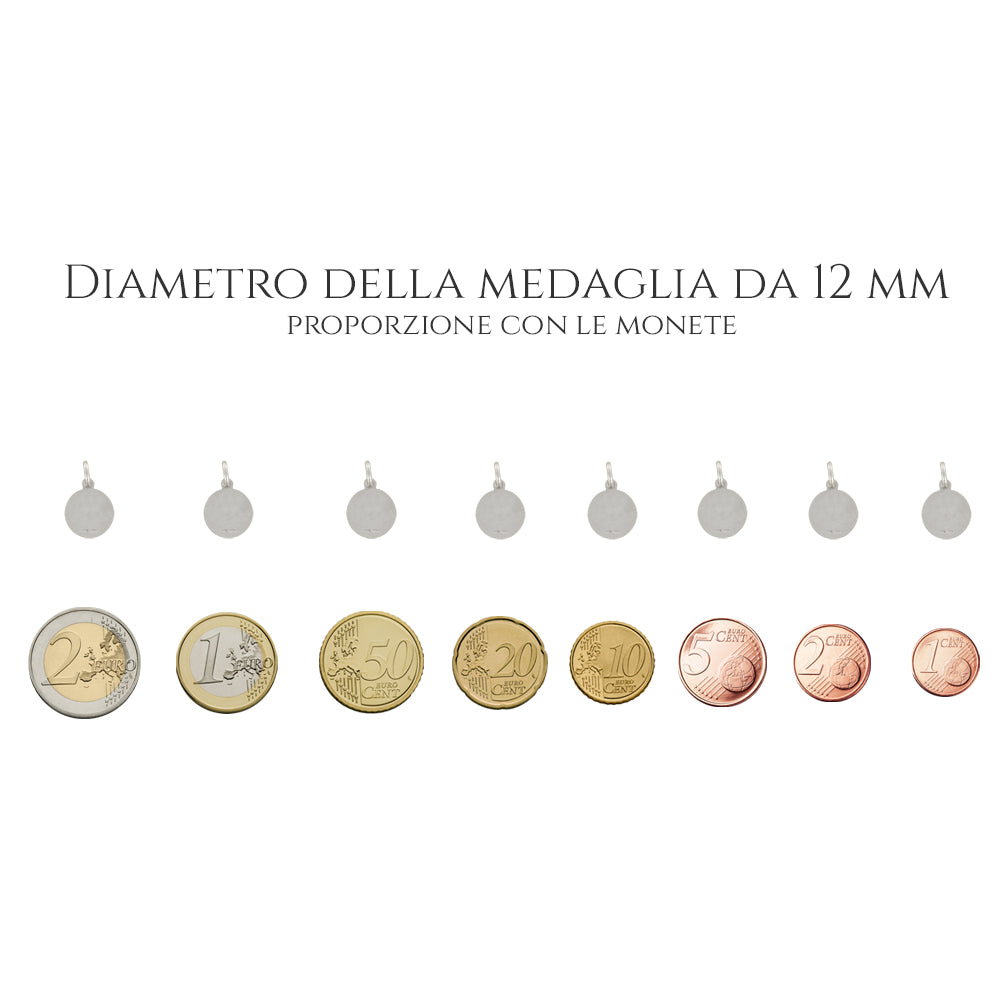 Medaglia di San Cristoforo in argento